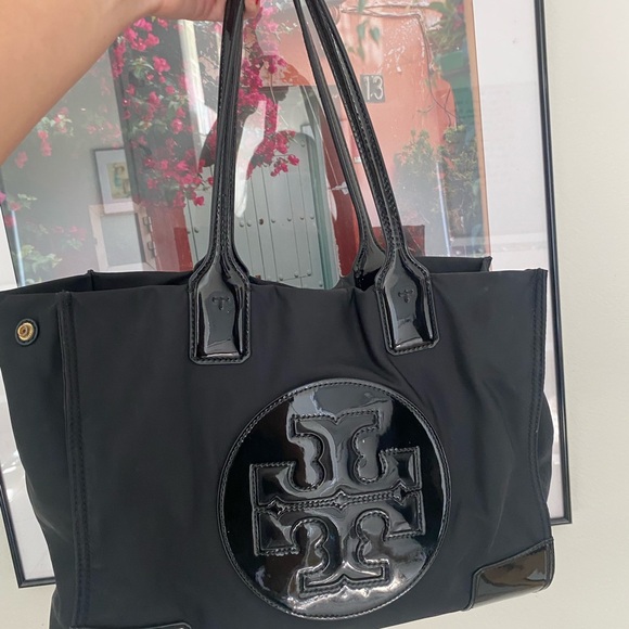 Tory Burch ELLA  PATENT SMALL TOTE BAG - Picture 9 of 9